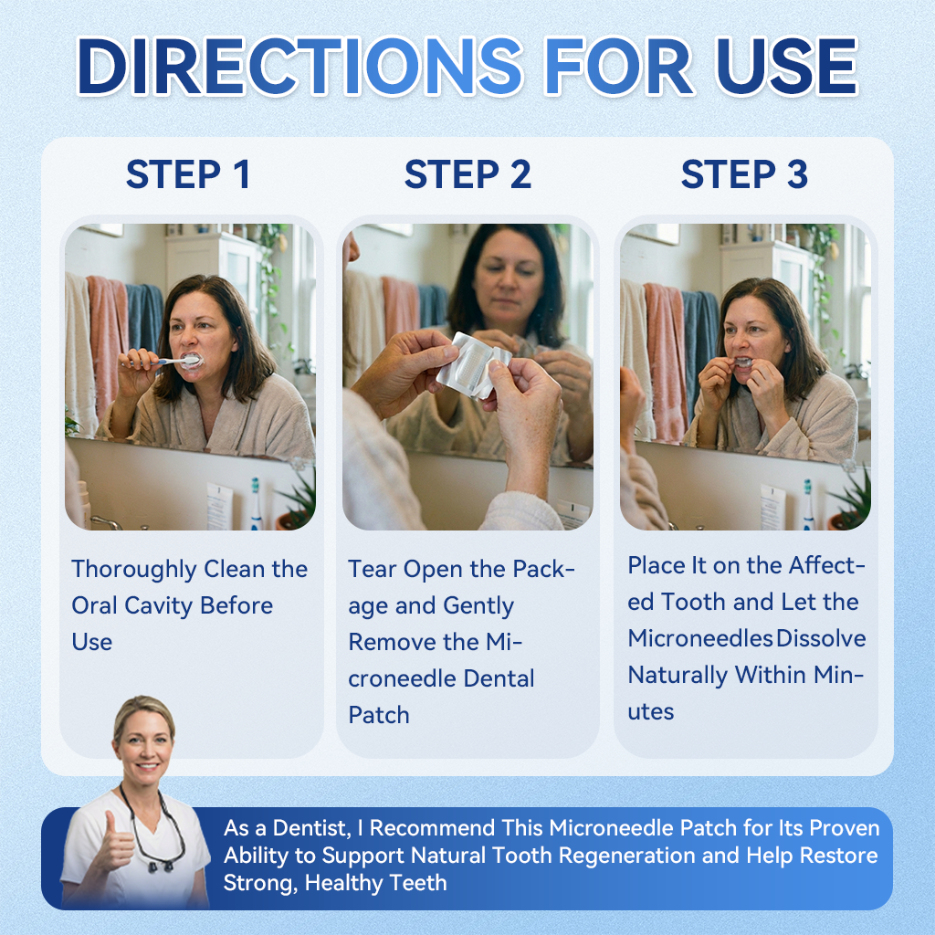 Glimmerly® 🦷 Tideglusib Fast‑Dissolving Tooth & Gum Repair Oral Strips 👀 (Supports tooth repair and helps relieve gum discomfort and other common oral concerns)