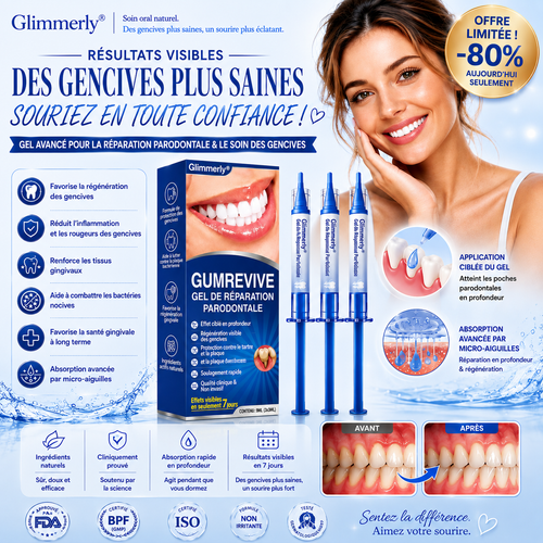 🇨🇦 𝑮𝒍𝒊𝒎𝒎𝒆𝒓𝒍𝒚®🦷 𝑮𝒖𝒎𝑹𝒆𝒗𝒊𝒗𝒆 𝑮𝒆𝒍 𝒅𝒆 𝑹é𝒑𝒂𝒓𝒂𝒕𝒊𝒐𝒏 𝑷𝒂𝒓𝒐𝒅𝒐𝒏𝒕𝒂𝒍𝒆🌻